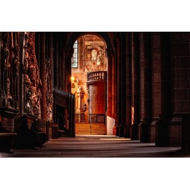 Fototapetas Bažnyčios koridorius